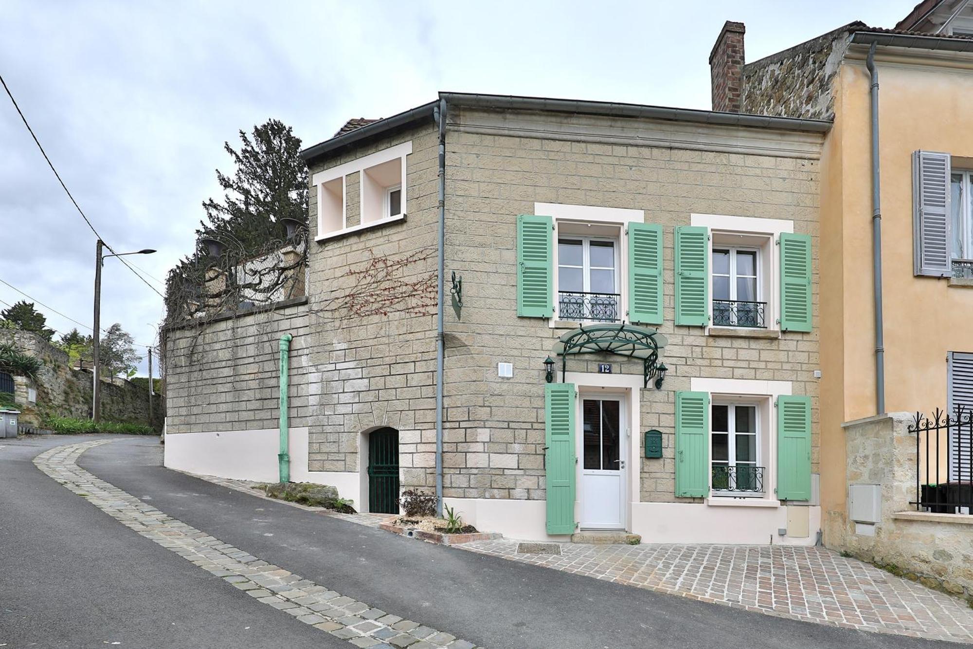 L'Estampe Villa Auvers-sur-Oise Bagian luar foto