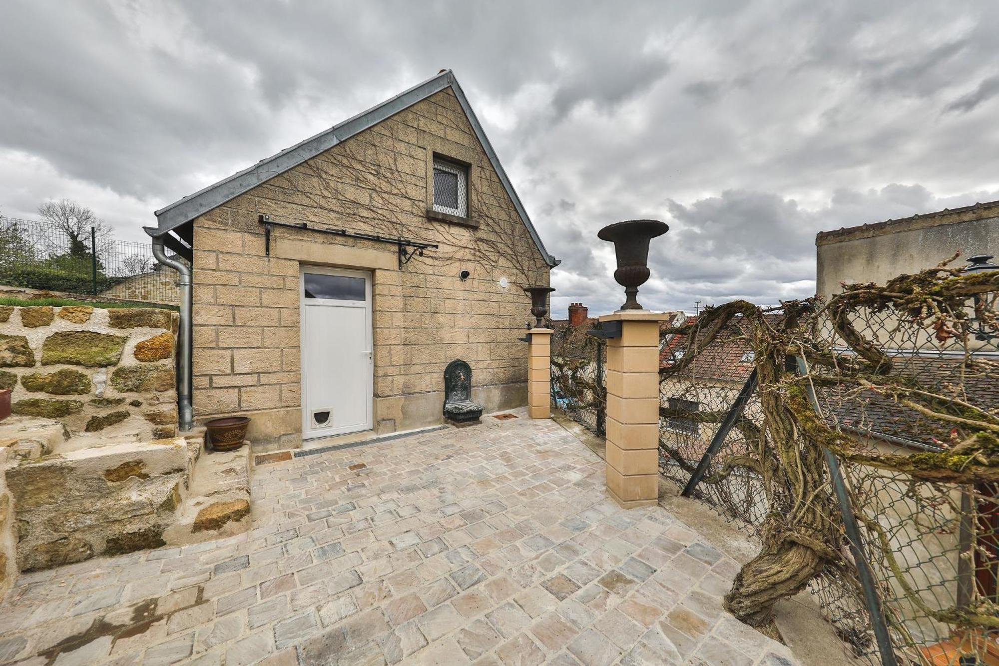 L'Estampe Villa Auvers-sur-Oise Bagian luar foto