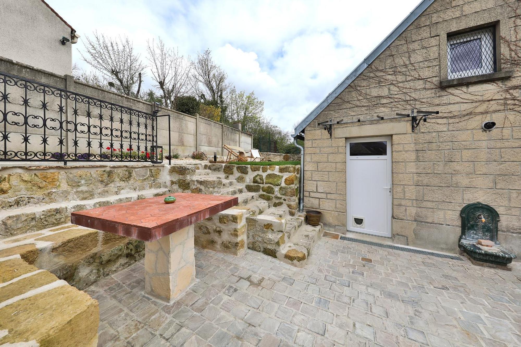 L'Estampe Villa Auvers-sur-Oise Bagian luar foto